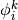 \phi_i^k